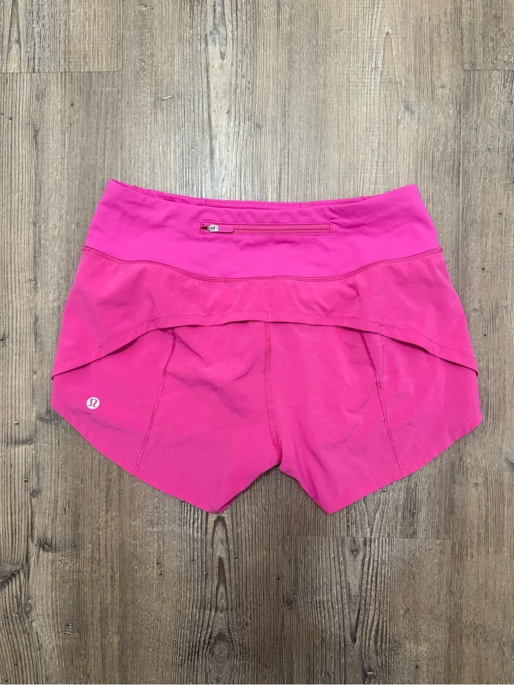 lululemon speed up low rise shorts sonic pink 4" size 4 - Picture 2 of 5